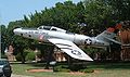 An RF-84F Thunderstreak in Stillwater, OK.