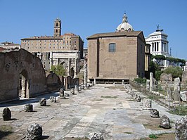 Restanten van de Basilica Aemilia