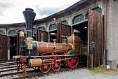 SNB D 1/3 1 «Limmat» (Nachbau von 1947), Bahnpark Brugg, 31. Mai 2015