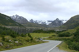 Deel van de Silvretta-Hochalpenstraße