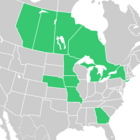 Symphyotrichum firmum distribution map