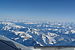 Flug über Uri, Blick auf Glarner Alpen und Vorderrhein