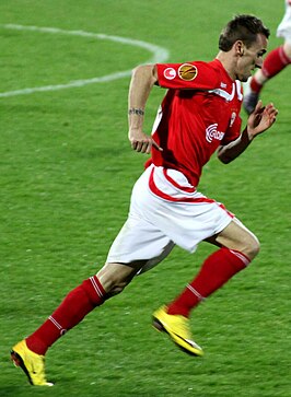 Minev in 2010 als speler van CSKA Sofia