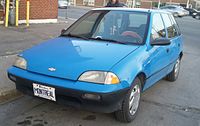 1989–1991 Chevrolet Sprint five-door (Canada)