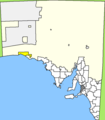 LGAs in South Australia with Yalata highlighted