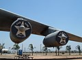 Engines of a C-141.