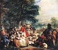 Charles André van Loo: Rast auf der Jagd, 1737, Louvre, Paris