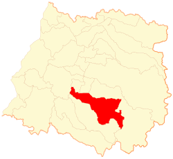 Location in the Maule Region