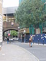 Ingresso laterale a Fenchurch Street per accesso alla Tower Hill