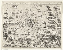 Reliëf van het kasteel (1603)