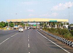 NH7 Omalur Tollplaza near Salem