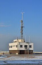 Het voormalig Loodswezengebouw in Nieuwpoort-Bad