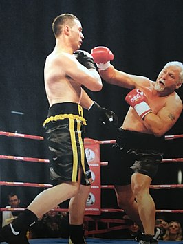 Francois Botha (rechts) tegen Joseph Parker