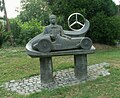 Denkmal für Rudolf Caracciola in seinem Geburtsort Remagen