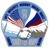 The mission patch for STS-79.