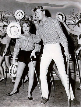 Troy Donahue en Margarita Sierra in 1962