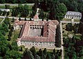 Luftbild von Schloss Erdődy