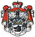 Wappen der Fürsten von Dönhoff im Wappenbuch des Westfälischen Adels