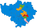 2019 results map