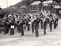 «Guttemusikken» i Åndalsnes spiller en 17. mai i 1950-årene.