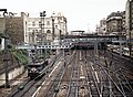 Gleisvorfeld des Ausgangsbahnhofs Paris-Est