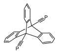 9,10-Bis(phosphaethinyl)triptycen