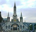 Lourdes cathedral.