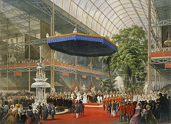 Königin Victoria eröffnet die Great Exhibition