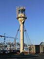 Laternenmast des Feuerschiffs vor dem Schifffahrtsmuseum Kiel