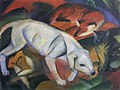 Franz Marc: Drei Tiere