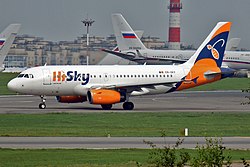 Airbus A319-100 ER-SKY der HiSky