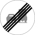 R32 End of the overtaking prohibition for goods vehicles