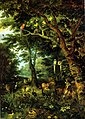 Jan Brueghel the Younger. Paradise. c. 1620. Oil on oak. Gemäldegalerie, Berlin, Germany (Gleiches Bild?)