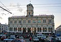 Der Leningrader Bahnhof in Moskau