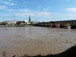 Gezicht op Libourne