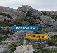 Lindesnes fyr ist der südlichste Punkt Norwegens (2006)