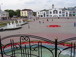 Central square in Noginsk