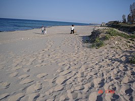 Het strand van Sjabla