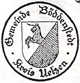 Wappen der ehemaligen Gemeinde Böddenstedt (Landkreis Uelzen)