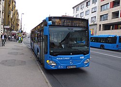 Mercedes Citaro Újpest-központban