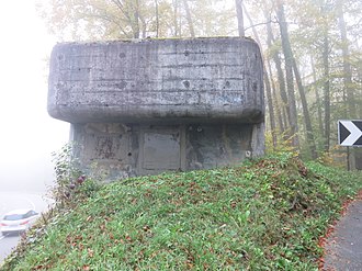 Passhöhe mit Bunker A 3902