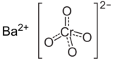 Baryum kromatın moleküler yapısı