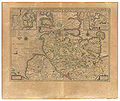 ”Hertshorn“ 1645 im Atlas Maior von Blaeu