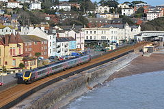 Die Uferstraße in Dawlish