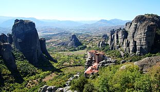 Rousanou, Nikolaos ve Büyük Meteora manastırları