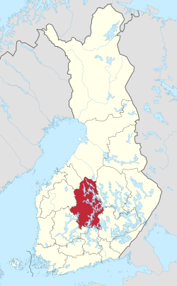 Location of Finlanda Qendrore