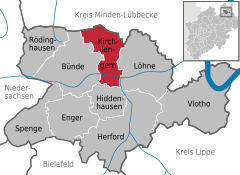 Plan Kirchlengern