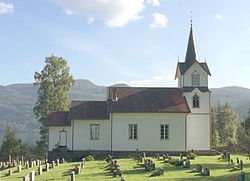 View of the village church