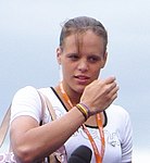 Laure Manaudou (FRA) scheidet nach dem Vorlauf aus