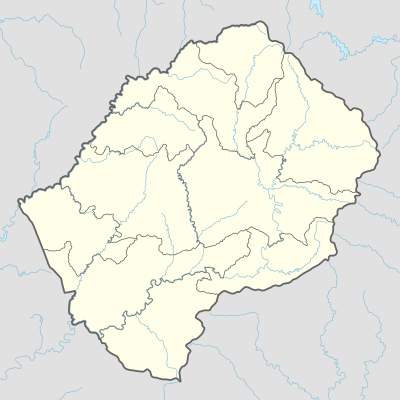 Liste der Flughäfen in Lesotho (Lesotho)